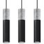 HANGING LAMP BORGIO 3L BLACK GU10 3X40W IP20 thumbnail 1