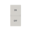Rocker cover ON/OFF symbol - 1M - Dune thumbnail 1