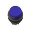 M22S-DRLH-B Illuminated pushbutton actuator, RMQ-Titan, Extended, maintained, Blue, Blank, Bezel: black thumbnail 1