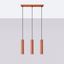 LAGOS 3L HANGING LAMP RED OCHRE 3XGU10 thumbnail 6