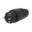 Fork 1107 IP44, RUBBER, black thumbnail 1