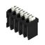 Printed circuit board terminals, 3.81 mm, Number of poles: 5, 180°, Solder pin length (l): 1.5 mm, black, PUSH IN with actuator, Clamping range, max. : 1.5 mm², Tape thumbnail 2
