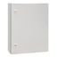 Wall-mounted enclosure 1 door IP65 H=600 W=500 D=155 mm thumbnail 1