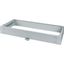 BPZ-KR8.51/400 Cable arrangement plinth for floor standing distribution board IP54, HxWxD=100x850x400mm, grey thumbnail 3