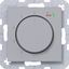 Room thermostat, heating/cooling, A.x/C.x, titanium thumbnail 1