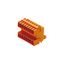 PCB plug-in connector, male header, closed side, THT solder connection, 3.50 mm, Number of poles: 34, 90°, Solder pin length (l): 3.2 mm, tinned, orange, Box thumbnail 2