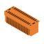 PCB plug-in connector, male header, Flange, THT solder connection, 3.81 mm, Number of poles: 28, 180°, Solder pin length (l): 3.2 mm, tinned, orange, Box thumbnail 4