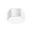 CEILING LAMP SUNDE 15 WHITE E27 2X60W IP20 thumbnail 1