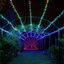 250L 5MM matt+clear flat RGBW lens light string, 8cm lamp spacing, transparent wire, BT+WiFi, Gen II, IP44, Plug F thumbnail 3