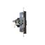 Double rocker for illuminated mechanisms: SW6/2XLM, SW7/2XM, SW6P1M, antibacterial white thumbnail 1