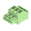 PCB plug-in connector, female plug, 3.81 mm, Number of poles: 3, 90°, Clamping yoke connection, Clamping range, max. : 1.5 mm², Box thumbnail 4