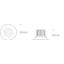 WHITE 7W WW IP54 DARK LIGHT 230V thumbnail 3