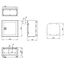Wall-mounted enclosure 1 door IP65 H=250 W=250 D=155 mm thumbnail 2