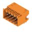 PCB plug-in connector, male header, closed side, THT solder connection, 3.50 mm, Number of poles: 10, 90°, Solder pin length (l): 3.5 mm, tinned, orange, Box thumbnail 4