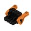 PCB plug-in connector, female plug, 5.08 mm, Number of poles: 4, 180°, Clamping yoke connection, Clamping range, max. : 4 mm², Box thumbnail 4