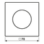 Centre plate with knob AL1740AN thumbnail 6