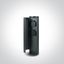 ANTHRACITE BOLLARD 40cm IP44 230V 2x SCHUKO sockets Max 1000W each thumbnail 1