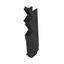 Side element, OMNIMATE Housing - series CH20M  black, Side element, Width: 12.5 mm thumbnail 1