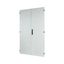 XTSZDSKV4S-H2000W1100 Section wide door, ventilated, HxW=2000x1100mm, double-winged, IP42, grey thumbnail 4