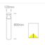 ANTHRACITE LED BOLLARD 80cm 12W CW IP65 230V thumbnail 4