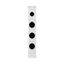 M30-FI4-PV Surface mounting enclosure, Insulated material, With high-grade steel screws, Number of locations 4, 3 x 30.5, 1 x 22.5 thumbnail 14