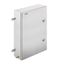 Klippon TB QL (Terminal Box - Quarter Lock), Empty enclosure, stainless steel enclosure, Height: 550 mm, Width: 350 mm, Depth: 150 mm, Material: Stainless steel 1.4404 (316L), electropolished, silver thumbnail 2