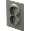 SOCKET FRENCH DOUBLE 2P+E 16A 250V~ TI F 4417112 thumbnail 2