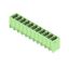 PCB plug-in connector, male header, closed side, THT solder connection, 3.81 mm, Number of poles: 11, 180°, Solder pin length (l): 3.2 mm, tinned, Pale green, Box thumbnail 2