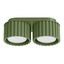 Ceiling lamp AURA 2 olive green Gx53 thumbnail 1