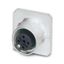 SACC-SQ-M12FS-4CON-20-L180 - Device connector front mounting thumbnail 2