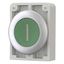 M30C-FD-G-X1 Pushbutton, RMQ-Titan, Flat, momentary, green, inscribed, Metal bezel thumbnail 4
