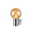 VARYT, wall-mounted light, round, 1x max. 6W E14, chrome thumbnail 4