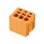 Printed circuit board terminals, 5.08 mm, Number of poles: 12, 180°, Solder pin length (l): 3.5 mm, tinned, orange, PUSH IN without actuator, Clamping range, max. : 2.5 mm², Box thumbnail 3