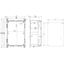 Polycarbonate enclosure, 700x500x300mm, fitted with Mounting plate thumbnail 5