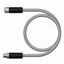 Supply Cable - M12 Power Extension Cable   RKP56PLB-5-RSP56PLB/TXG thumbnail 1