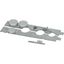 XTPFCUV1-H100MW600 Partition/Cable gland for XF modules, HxW=100x600mm thumbnail 2