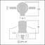 CHAL 74 LED900-840 WFL IP65 WHM - LED Downlight thumbnail 3