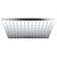 Vernis Shape 230 overhead shower head, square, chrome thumbnail 1