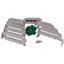 XDSF10-50-MC Busbar support set, for dropper bar, 3/4p, 1000A, 50kA thumbnail 1