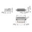THT male header 1.0 x 1.2 mm solder pin straight light gray thumbnail 2