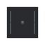 LFJ/A.1.70.1-45M Cover plate with legend with Symbol "venetian blind" black matt - Trevion® thumbnail 1