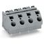 PCB terminal block 6 mm² Pin spacing 12.5 mm gray thumbnail 1