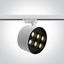 WHITE 36W TRACK SPOT WW IP20 230V DARK LIGHT thumbnail 1