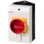 P1-32/I2-SI Safety switch, P1, 32 A, 3 pole, Emergency switching off function, With red rotary handle and yellow locking ring, Lockable in position 0 with cover i thumbnail 2