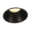 Decorative frame for F-Light downlight,black,clear glass thumbnail 1