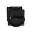 P3 Main switch, 80 A,Rear mounting, 4 pole, Form V/SVB, Black, Door co thumbnail 4