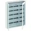 CA36RT ComfortLine Compact distribution board, Surface mounting, 180 SU, Isolated (Class II), IP44, Field Width: 3, Rows: 5, 950 mm x 800 mm x 160 mm thumbnail 1