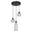 HANGING LAMP SUBA 3P BLACK E27 3X15W IP20 thumbnail 1
