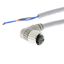 Sensor cable, M12 right-angle socket (female), 4-poles, 2-wires (3 - 4 XS2F0558F thumbnail 1