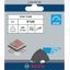F355 sanding sheet, pack of 5 93 mm, 120 thumbnail 2